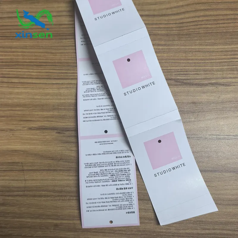 পোশাক হ্যাং ট্যাগ লেবেল