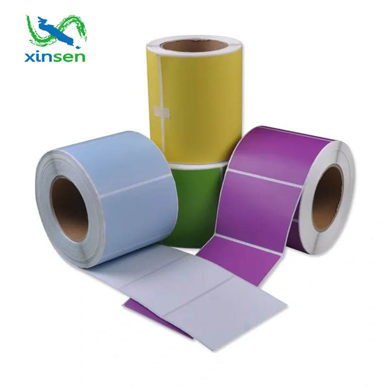 রঙিন খালি লেবেল