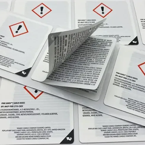 Three-Layer Paper Labels