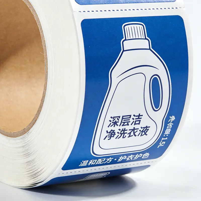 Laundry Detergent Waterproof Label